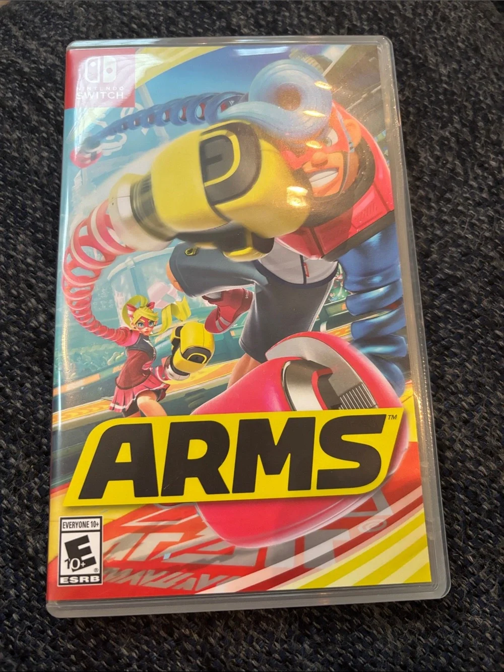 Nintendo ARMS - Nintendo Switch Game (Colorful Cover)